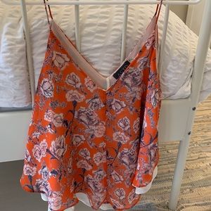 Flowy tank top blouse